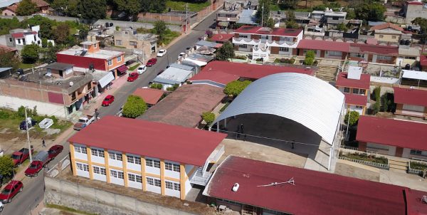 Fundacion Carlos Slim reconstruyo la Escuela Normal de Coatepec