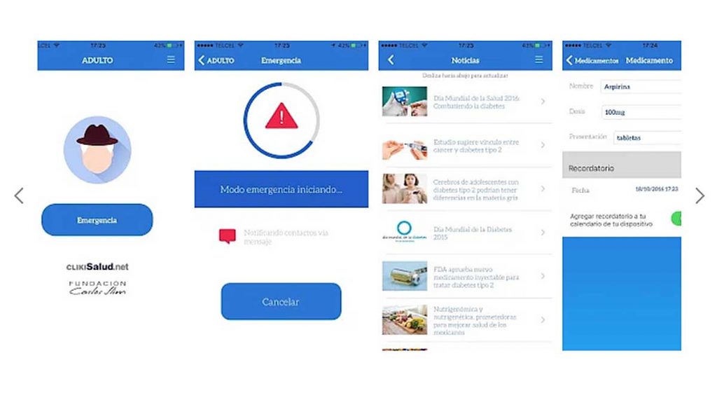 GuiAdultos, aplicación para cuidar la salud de los adultos mayores Fundación Carlos Slim